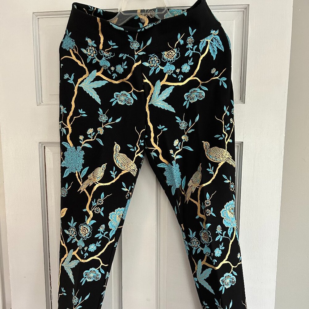 SOFT SURROUNDINGS Jacquard Pants - NWOT - Picture 2 of 6